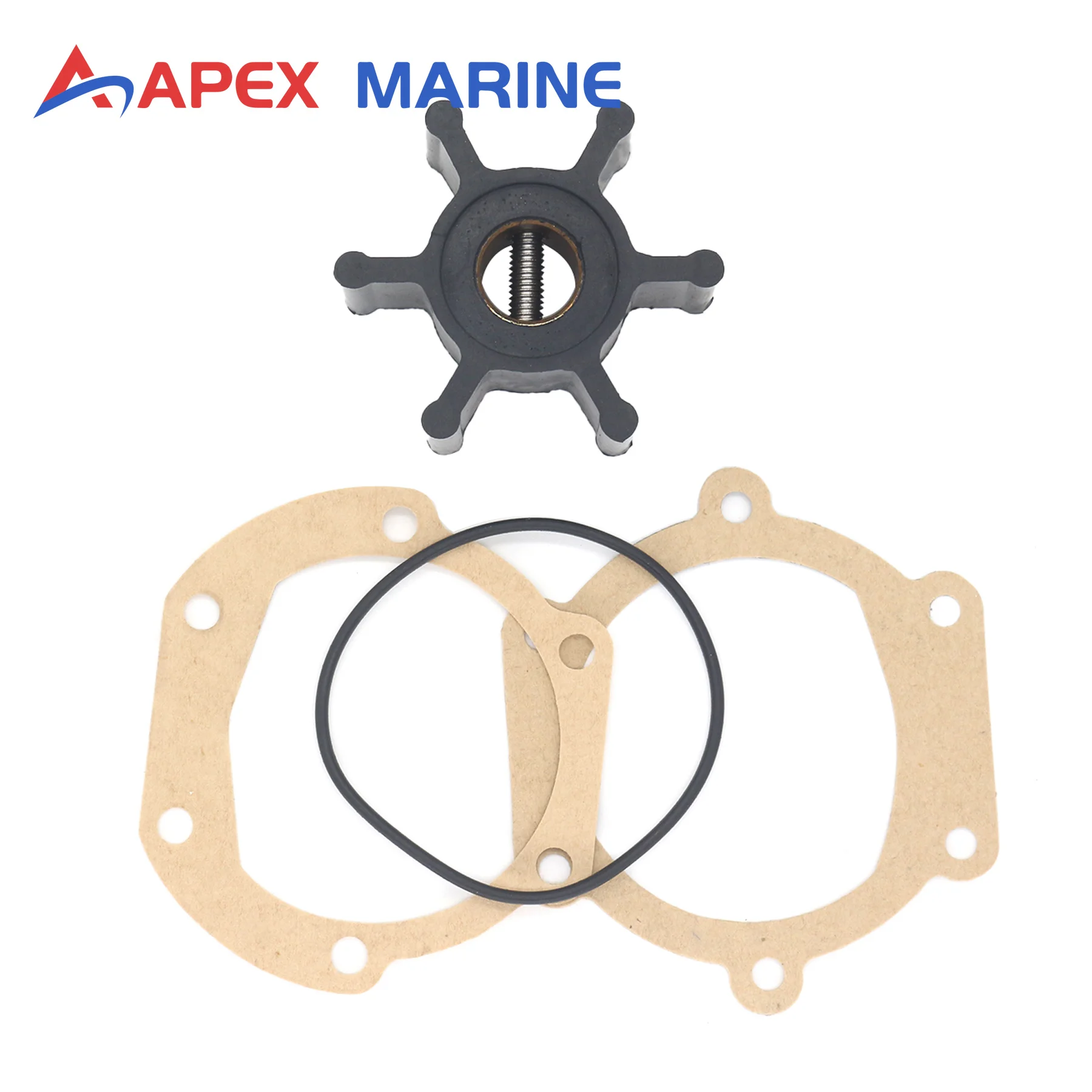 

Water Pump Impeller Repair Kit for Volvo Penta MD2010C MD2010D MD2020C MD2020D MD2030C MD2030D MD2040 Diesel Marine Engine Pumps