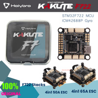 Holybro Kakute F722 Stacks Flight Controller ICM42688P With Tekko32 F4 4in1 50A/65A Metal ESC 30.5x30.5mm 4-6S For RC FPV Drone