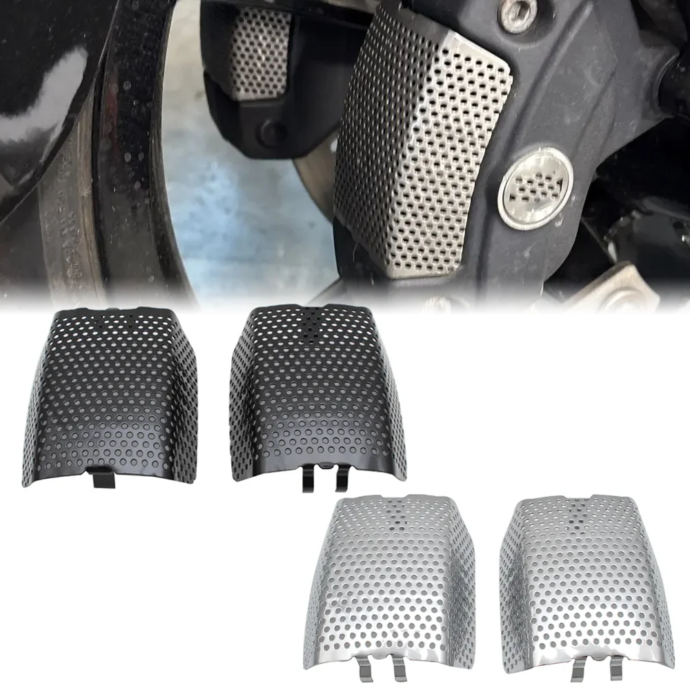 Front Caliper Screen Steel Inserts Cover For Harley-Davidson V-Rod V Rod VRod Touring 2008-2013 2014 2015 2016 2017 2018 2019