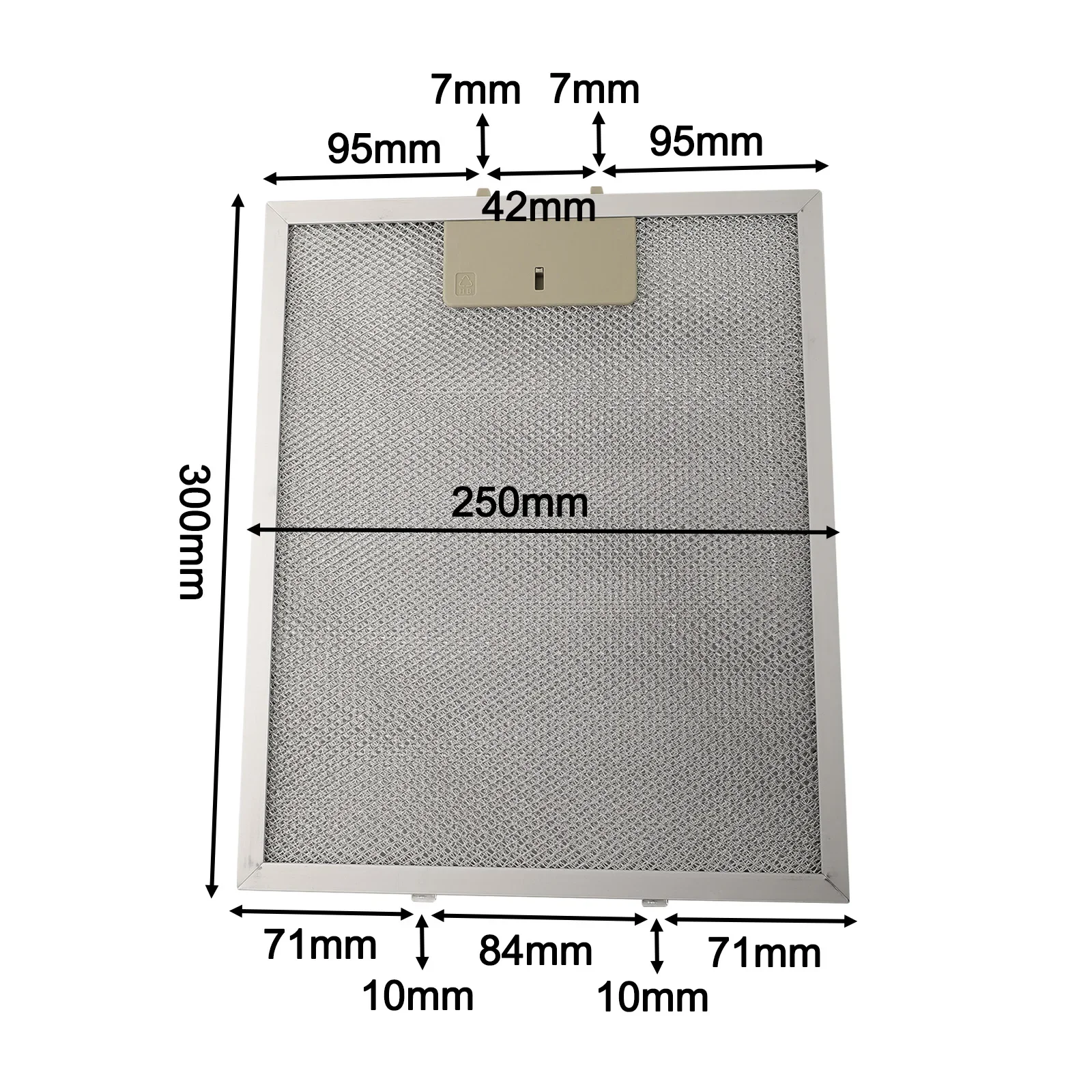 Aluminum Mesh Filters Grease Filters Improved Filtration Optimal Performance Pack Of 3 Regular Replacement Kitchen