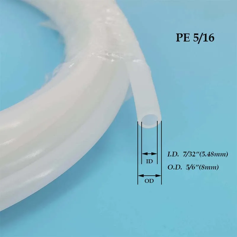 Homebrew Beer & Gas PE Tube Food Grade 1/4\