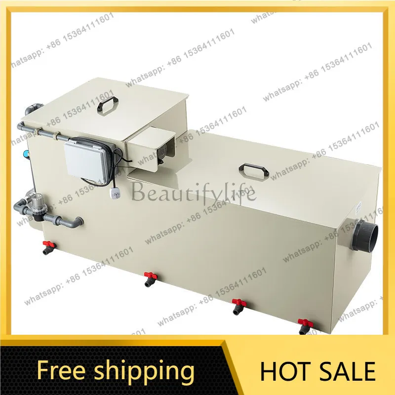 Drum microfilter biochemical warehouse koi fish pond filter biochemical pond integrated machine multi-functionautomatic flushing