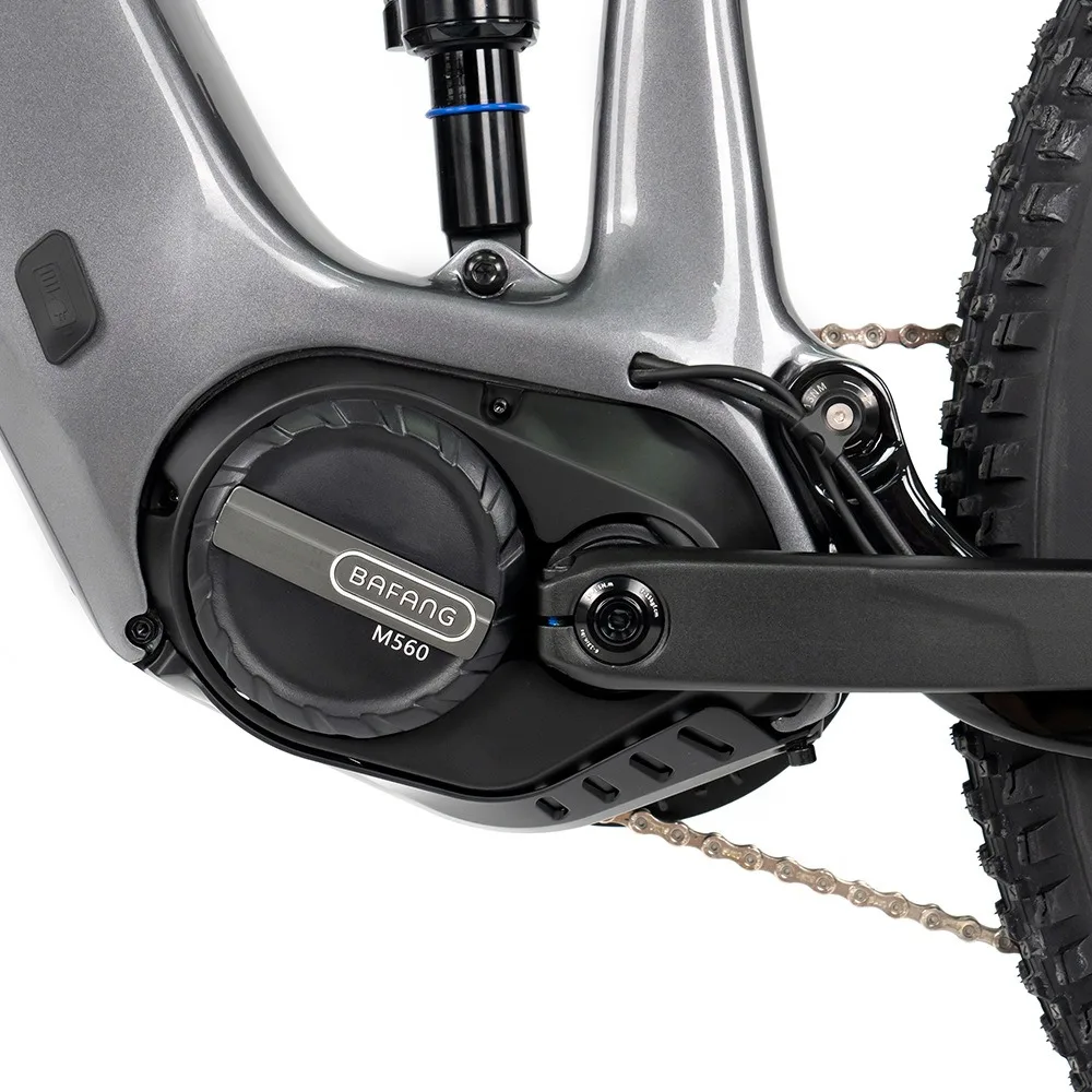 EM10 electric power mountain bike bicycle soft tail carbon fiber frame M510 eight square central motor shock absorption off-road