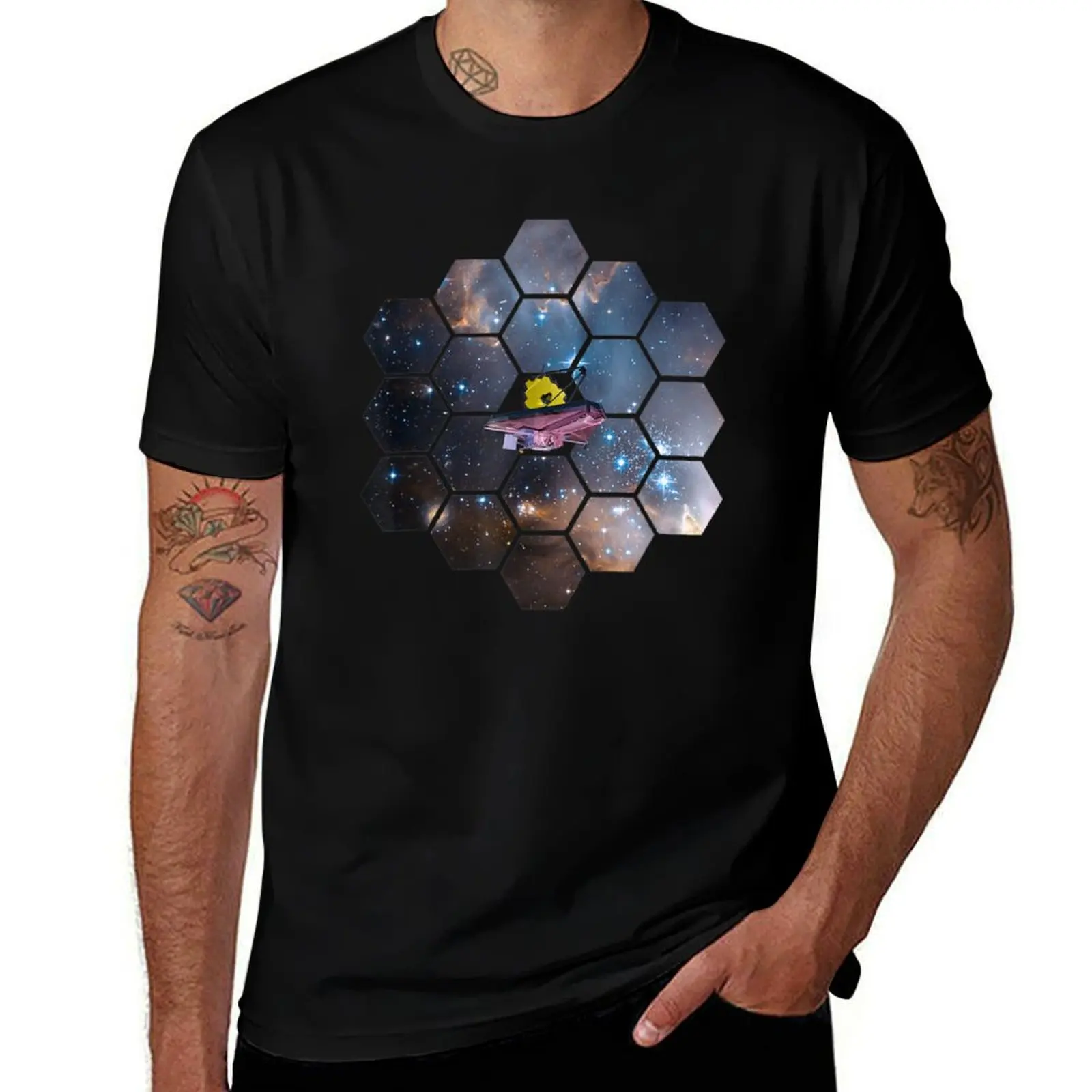 

James Webb Space Telescope JWST T-Shirt man tshirt cotton t shirts high quality man t shirt designer T-Shirt