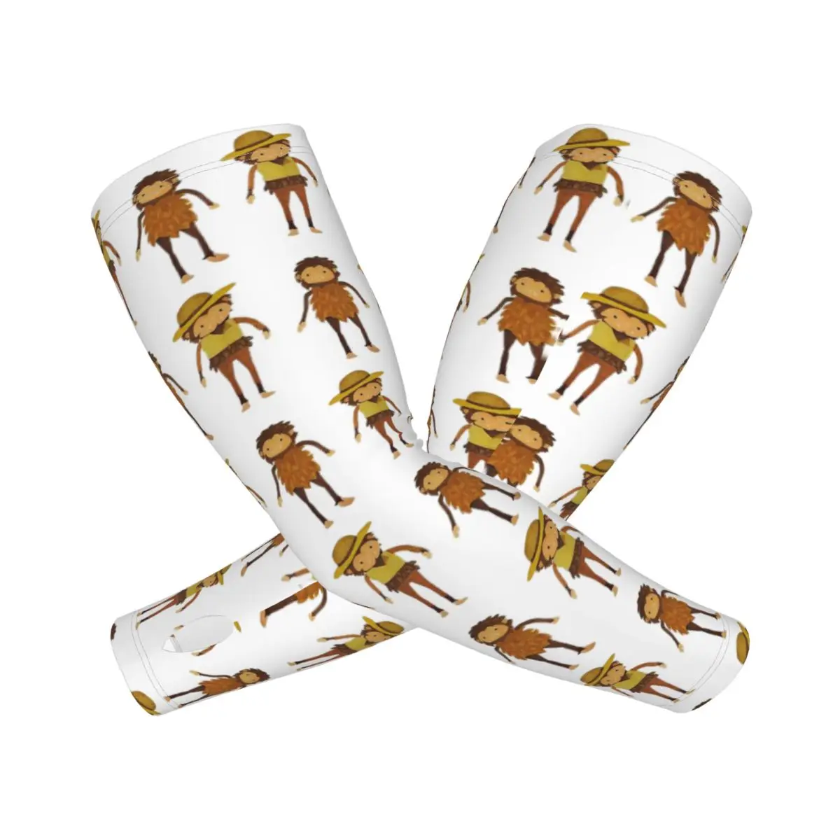 Sneaky Sasquatch Moods Manicotti per esterni Copertura di protezione solare UV Manicotti per tatuaggi da ciclismo estivi in seta ghiacciata