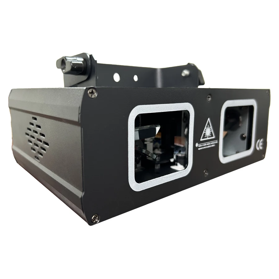 Disco Dual Lens RGB Beam Line Scanner Projector Laser Lamp Dmx512 Suitable for Disco Dj Party Wedding Bar Stage Light