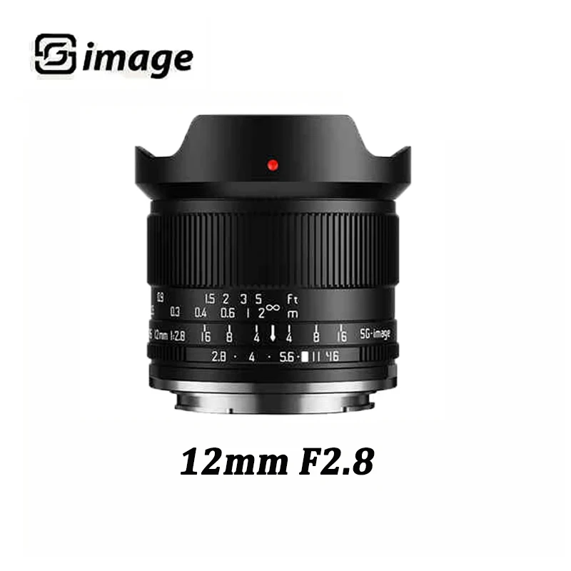 

SGimage 12mm F2.8 MF Ultra Wide Angle Prime Lens For Sony E ZVE10 Fuji XF Canon EOS-M Canon RF Nikon Z Micro 4/3