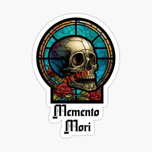 

Memento Mori Sticker Vinyl Car Bumper Decal Funny Car Decoration Stickers