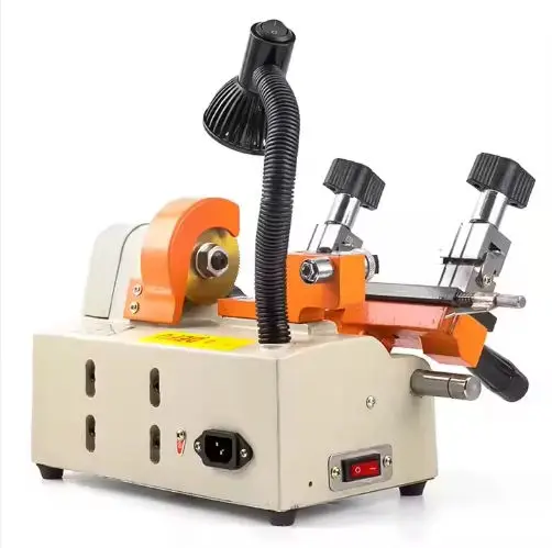 Máquina duplicada de llaves horizontales portátil de 220V Original Defu DF001 Accesorio de doble cara Suministros de cerrajería de metal de acero-DF-001