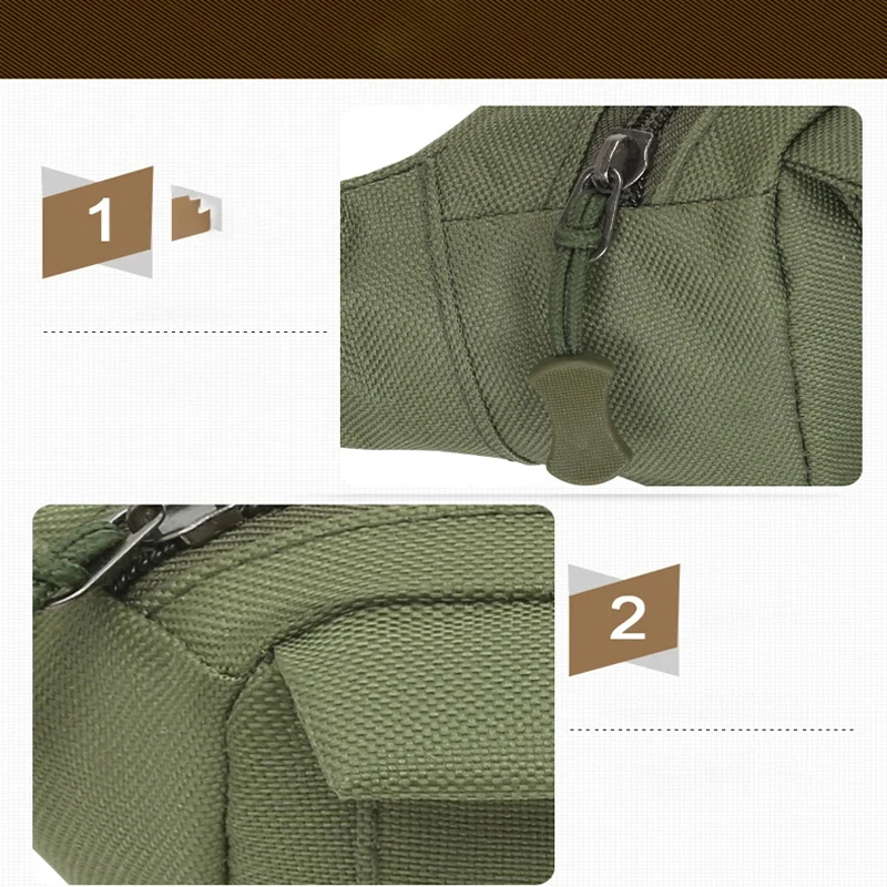 2024 New Fashion Men\'s Waist Bag Mobile Phone Bag Multi-functional Sports and Leisure Outdoor Camouflage Shoulder Bag Chest Bag