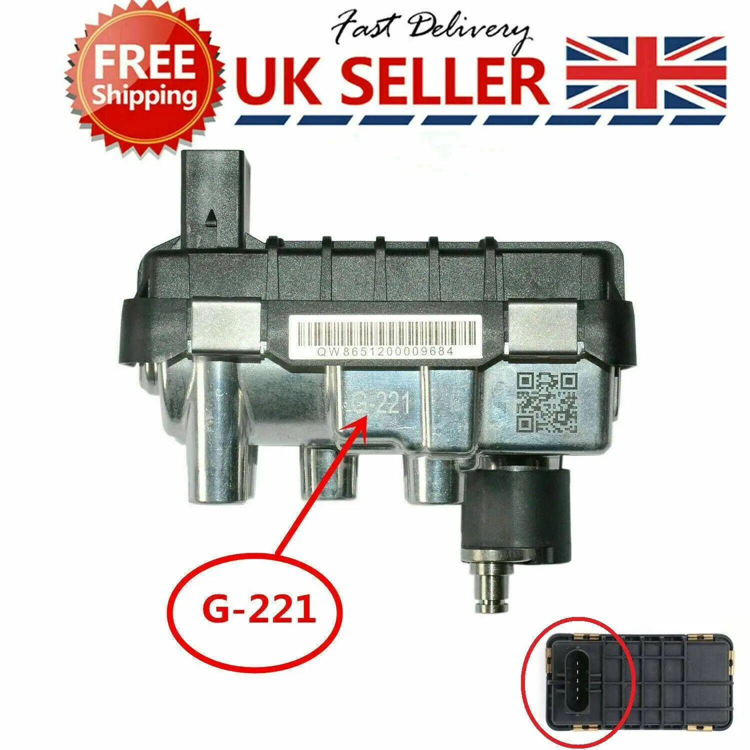 AP03 G-221 Turbo Electronic Actuator For Ford Mondeo Jaguar X-Type 2.0 2.2TDCi 130HP