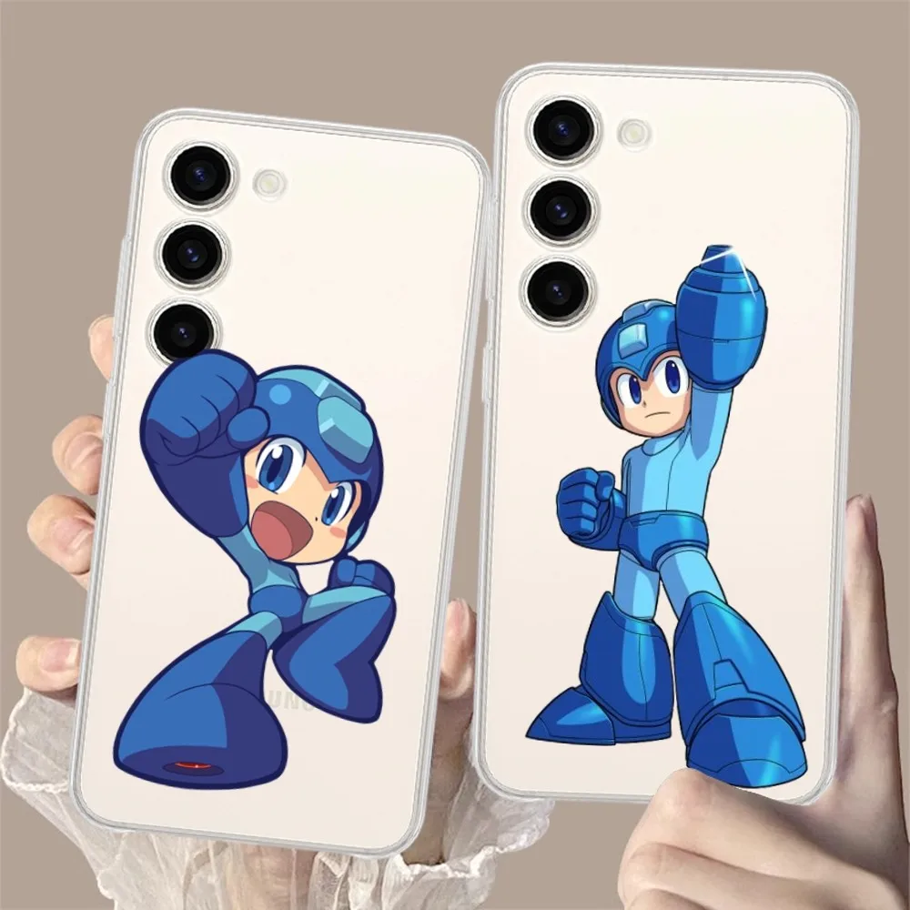 Game Rockman Megaman Phone Case for Samsung Galaxy S8 8S G950F G950 A91 A80 A73 5G A72