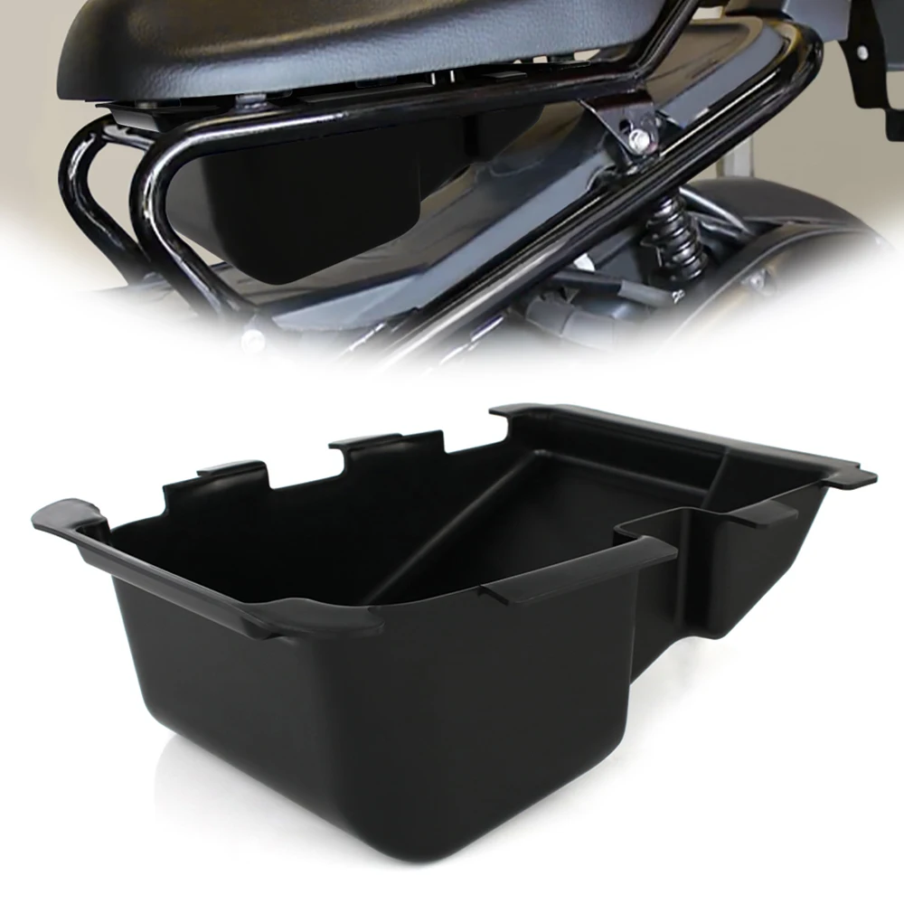 Motorcycle For Honda Ruckus 50 Zoomer 2003-2019 2020 2021 2022 2023 2024 Under Seat Storage Container and Cargo Bin Replacement