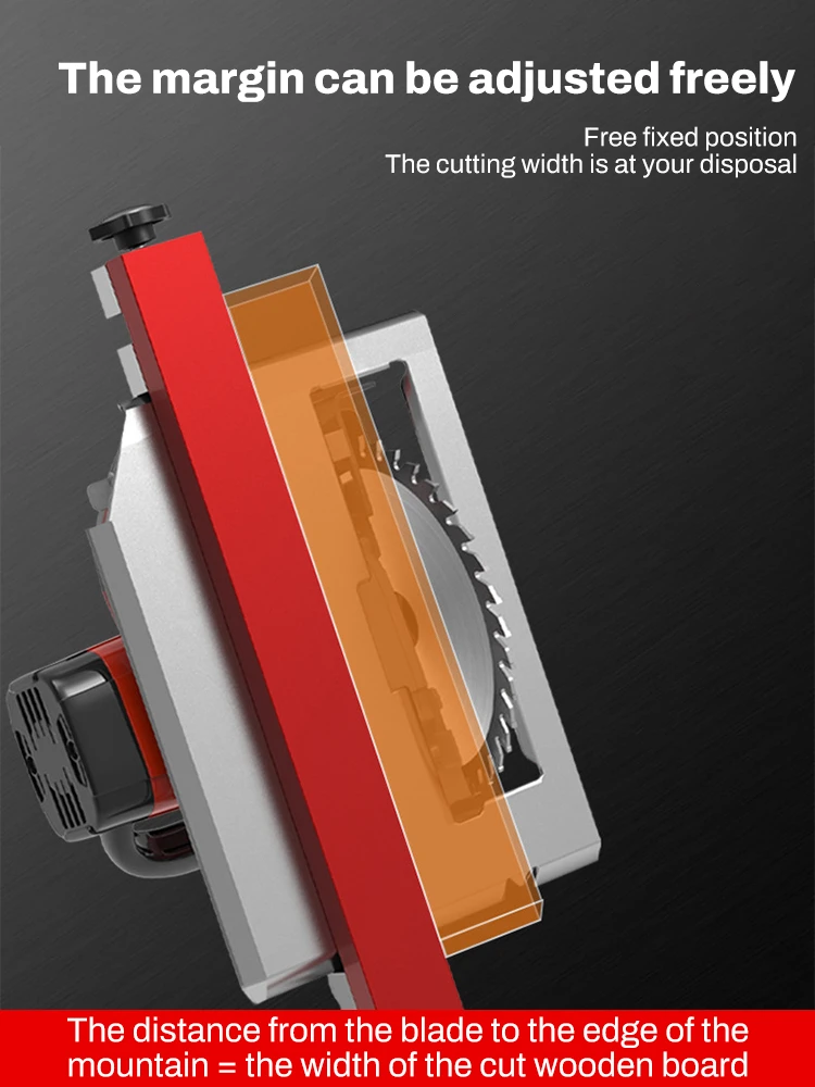 

Adjustable Cutting Machine Base Guide Circular Saw Milling Positioning Clamps Cutting Machine Edge Guide Positioner Tool