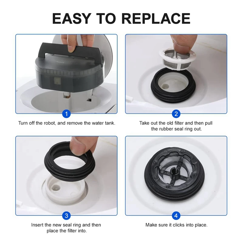 Ersatz wassertank filter für irobot braava jet m6 () () () () Roboter-Mopp-Ersatz zubehör