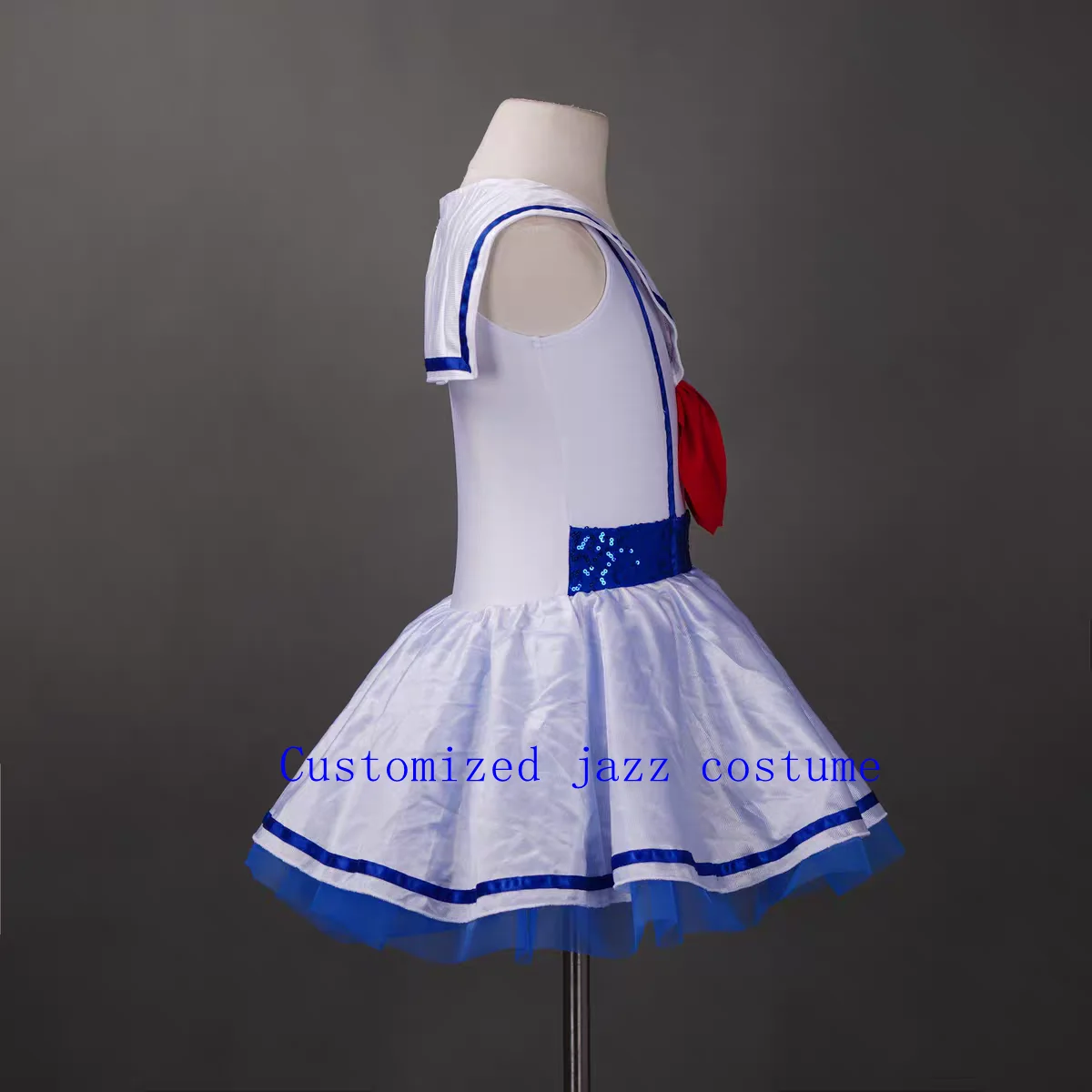 ที่กําหนดเอง Professional แจ๊สเต้นรําละตินเครื่องแต่งกายใดๆสีผู้หญิง Dancewear ประกายเลื่อมฝึกกระโปรง