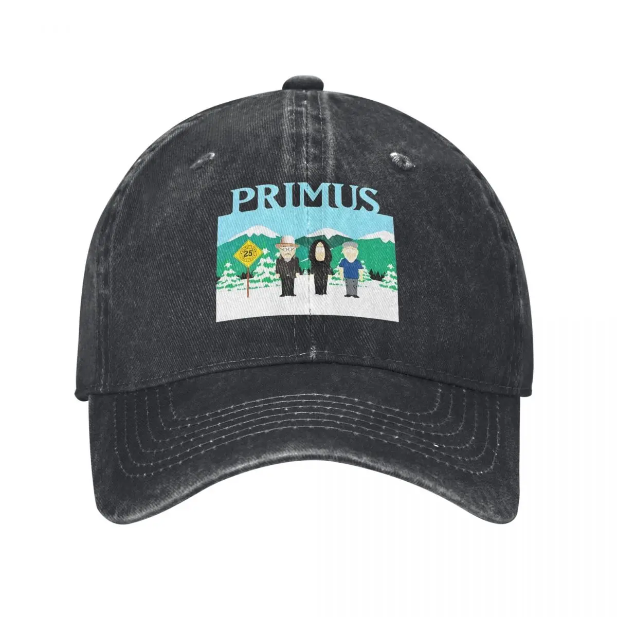 

Primus, Anniversary demin Trucker Hat Lightweight Mens Hats Cap Man Summer