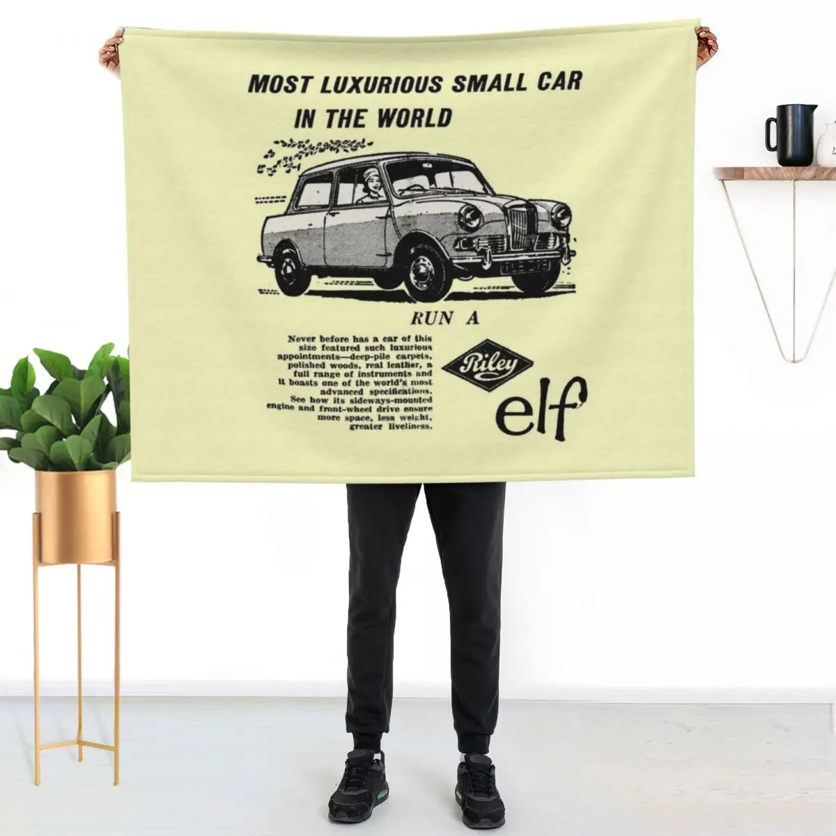 RILEY ELF Throw Blanket Thin Hairy Luxury St Vintage Luxury Designer Giant Sofa Blankets