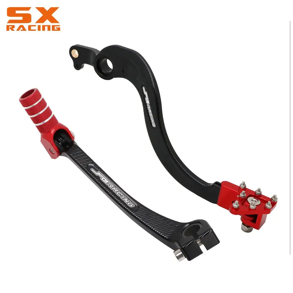 Motorcycle CNC Shifter Shift Pedal Rear Foot Brake Pedal Lever For Honda CRF250R CRF450R CRF450RX CRF250RX CRF 250 450 R RX