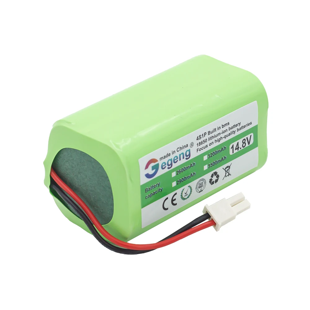 Gegeng 14.8V/14.4V 2600mAh dla Polaris 3200 Imou BG800 baterii do ładowania robot odkurzający, akcesoria do odkurzaczy 4 s1p