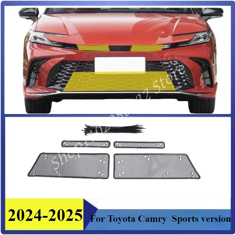 

Insect-proof Air Inlet Protect Cover Airin Insert Net Vent Racing Grill For Toyota Camry 2024-2025 Filter Sports version