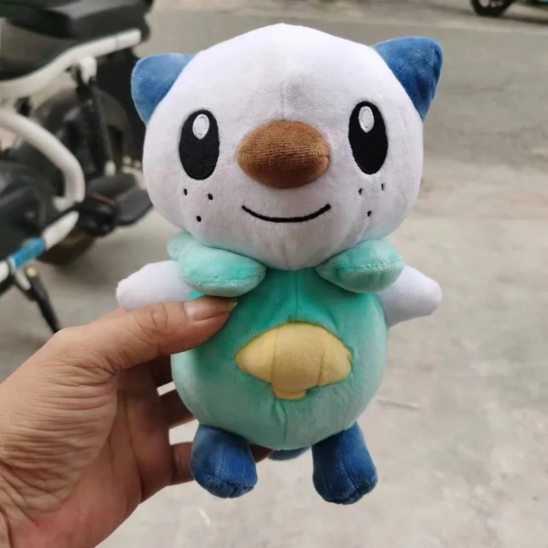 Official Pokemon Oshawott Cartoon Plush Toy Stuffed Doll 20cm High Quality Christmas Gifts For Children