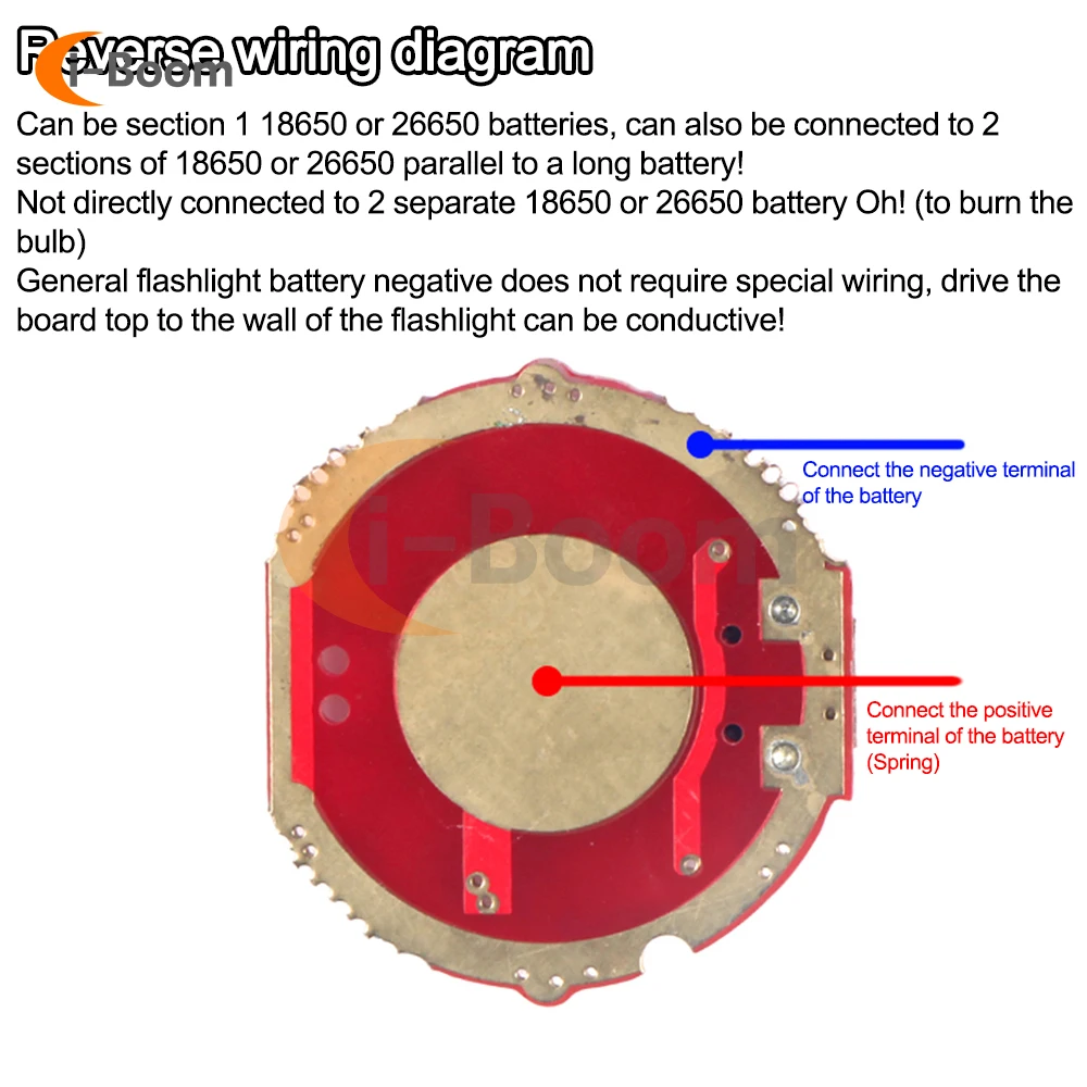 DC USB Charging Driver Board torcia L2 / U2 lampadina alimentazione scheda di alimentazione MCU IC luce regolabile IIntensity con indicatore