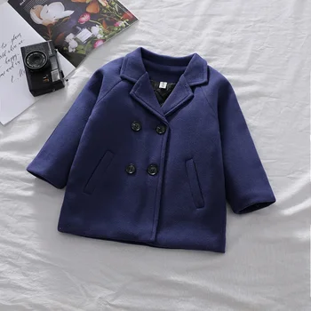 Boys Plaid Trench Coat Jacket 3 New Spring Autumn Boys Coats Long Style Grid Design Handsome Trench Coat For Kids 2-6 Years Old British Style Jacket 3