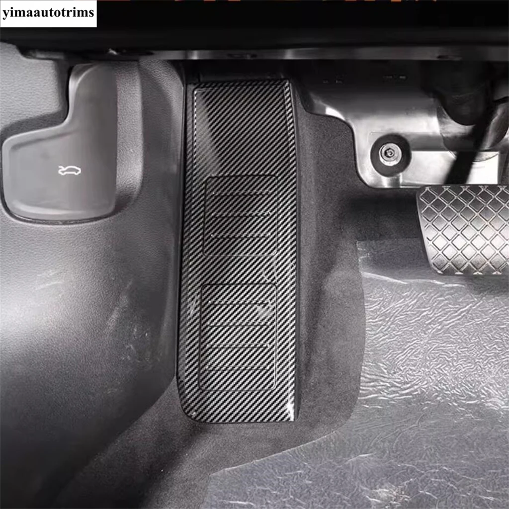 

For Audi A6 C8 2019 - 2022 Stainless Steel Footrest Left Foot Rest Pedal Panel Protective Cover Trim Accessories Exterior Refit