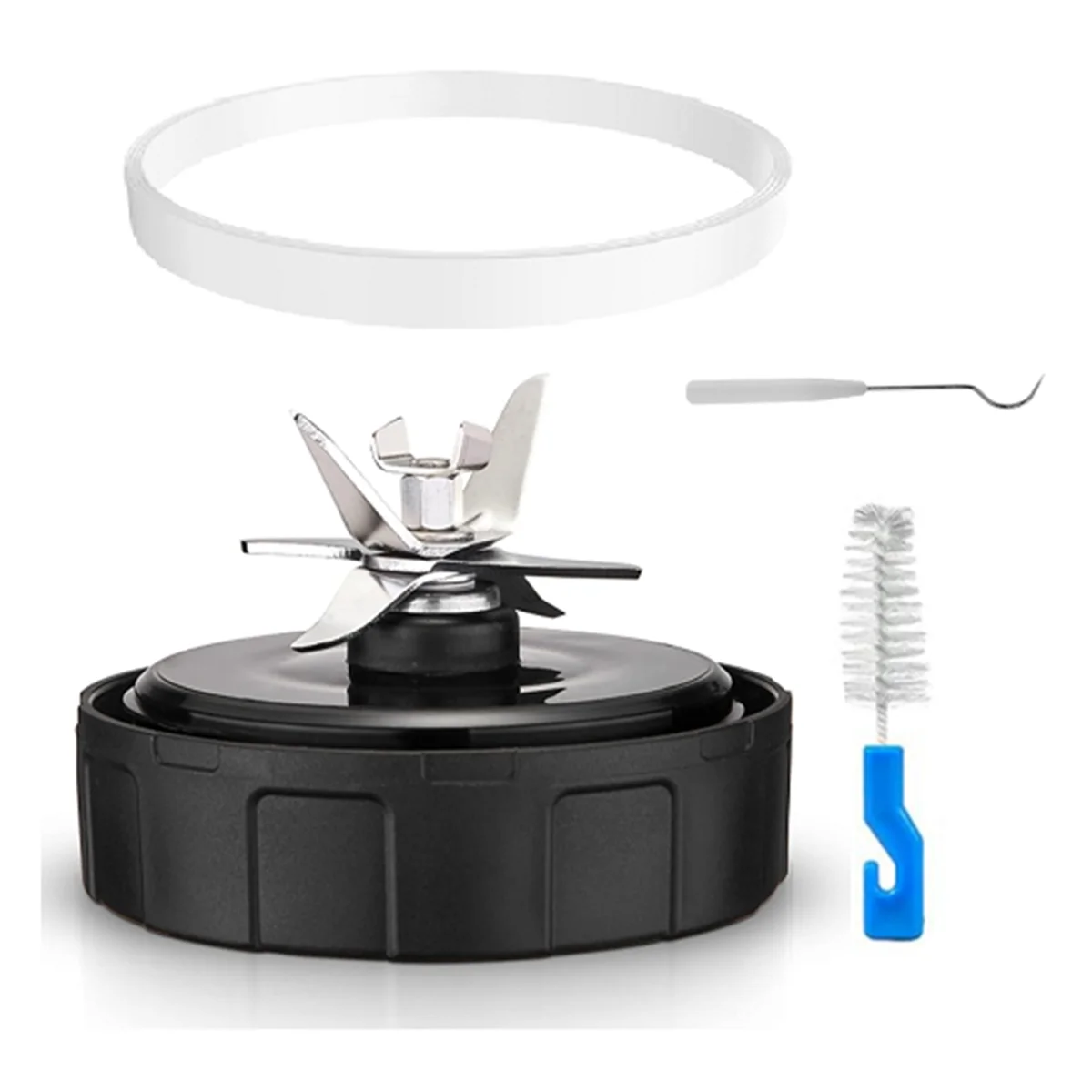 Lâmina de substituição do liquidificador 7 aletas para ninja, peças de reposição da lâmina do liquidificador para ninja ss101 ss351 ss401 ss151 ss300 ss35