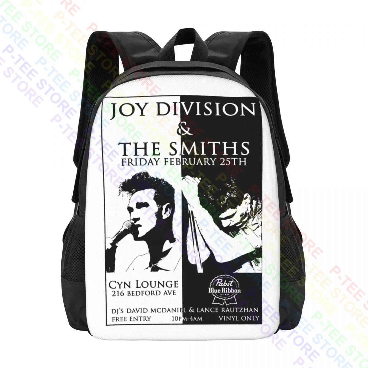 

Joy Division The Smiths Gig Flyer TourРюкзак большой вместимости в спортивном стиле для спортзала