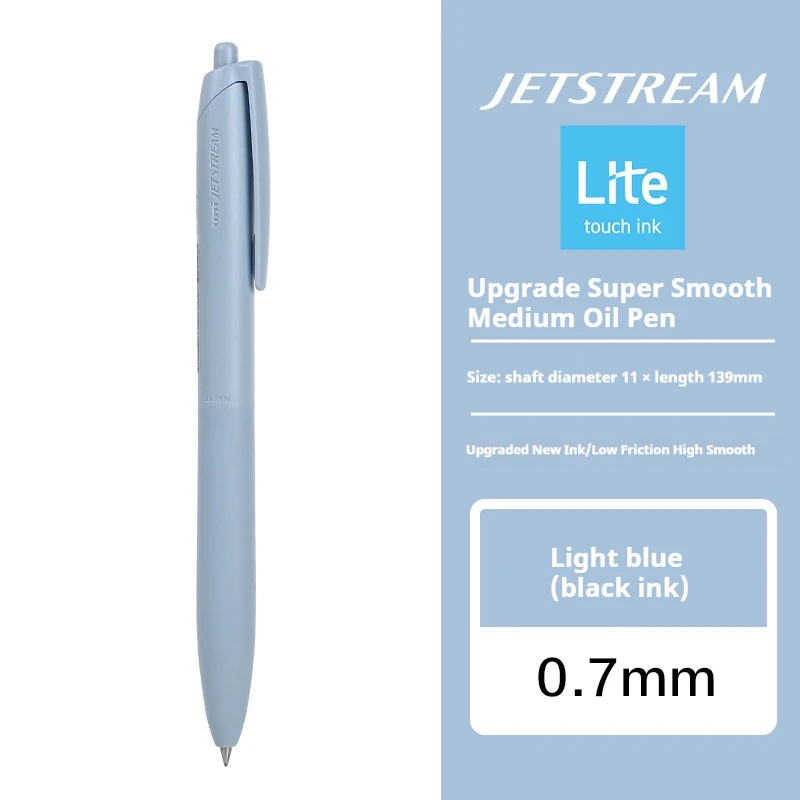 Uni Mitsubishi Oil Kugelschreiber JETSTREAM, schnell trocknend, wischfest, für saubere Notizen, ergonomischer Griff, langlebige Stahlspitze, nützliches Werkzeug