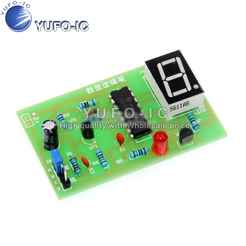 Digital LED Logic PEN Electronic Kit Digital Display Logic Pen Bulk Electronic Production Kit