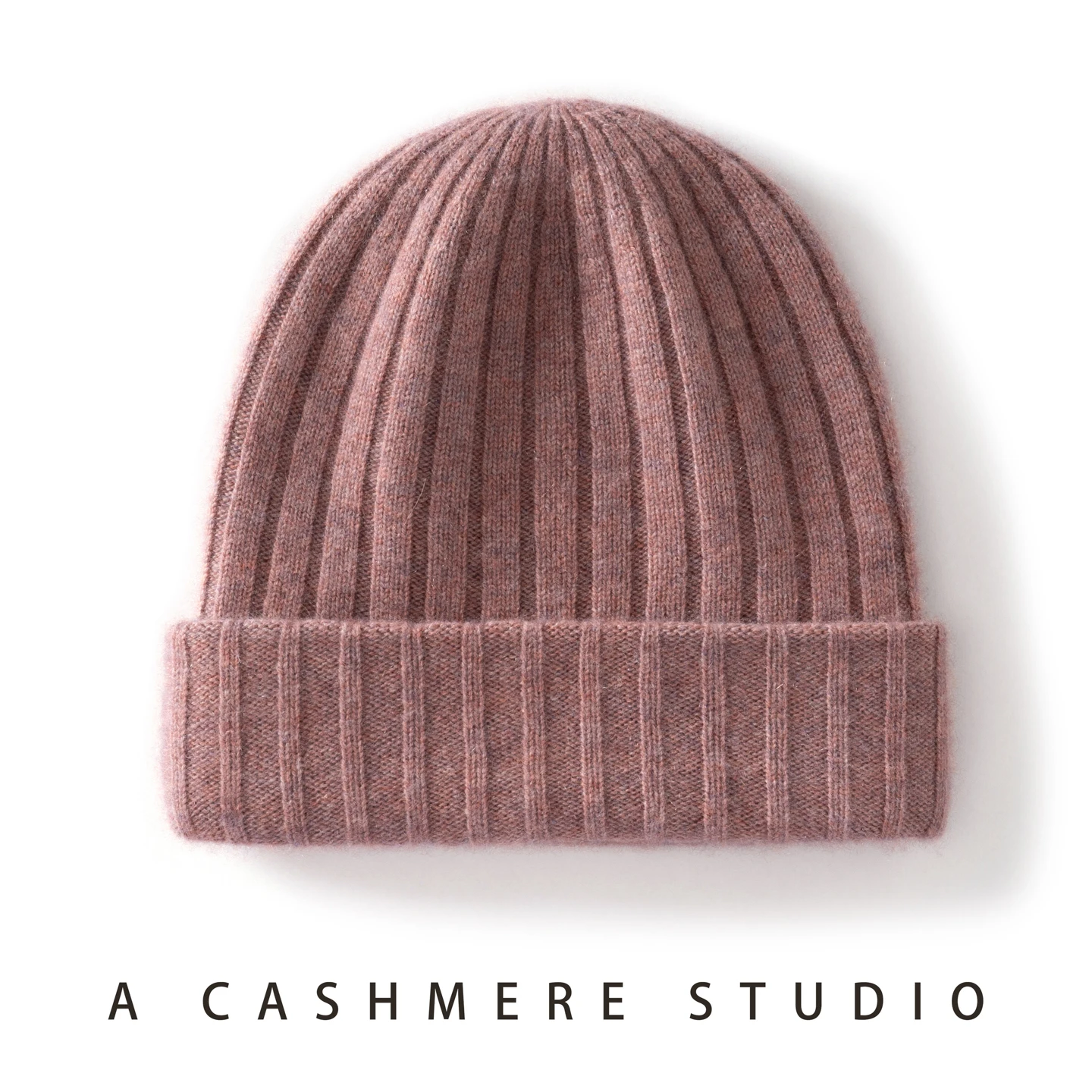100 % hochwertige Kaschmirmütze für Damen/Herren, zweilagig, verdickt, warme Wintermütze, Outdoor-Skimütze, nahtlos gestrickte Beanie-Mütze für Unisex – Detail 21