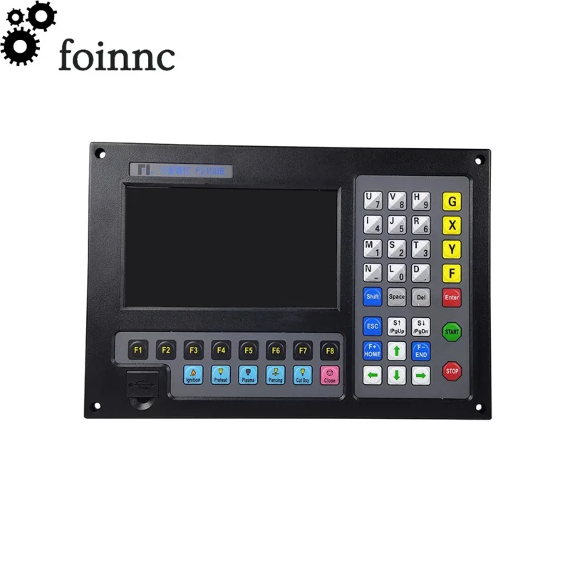 2-Axis CNC Control System F2100B Supports G Code ＆ FastCAM ＆ FreeNest For Plasma Cutting Welding Machine