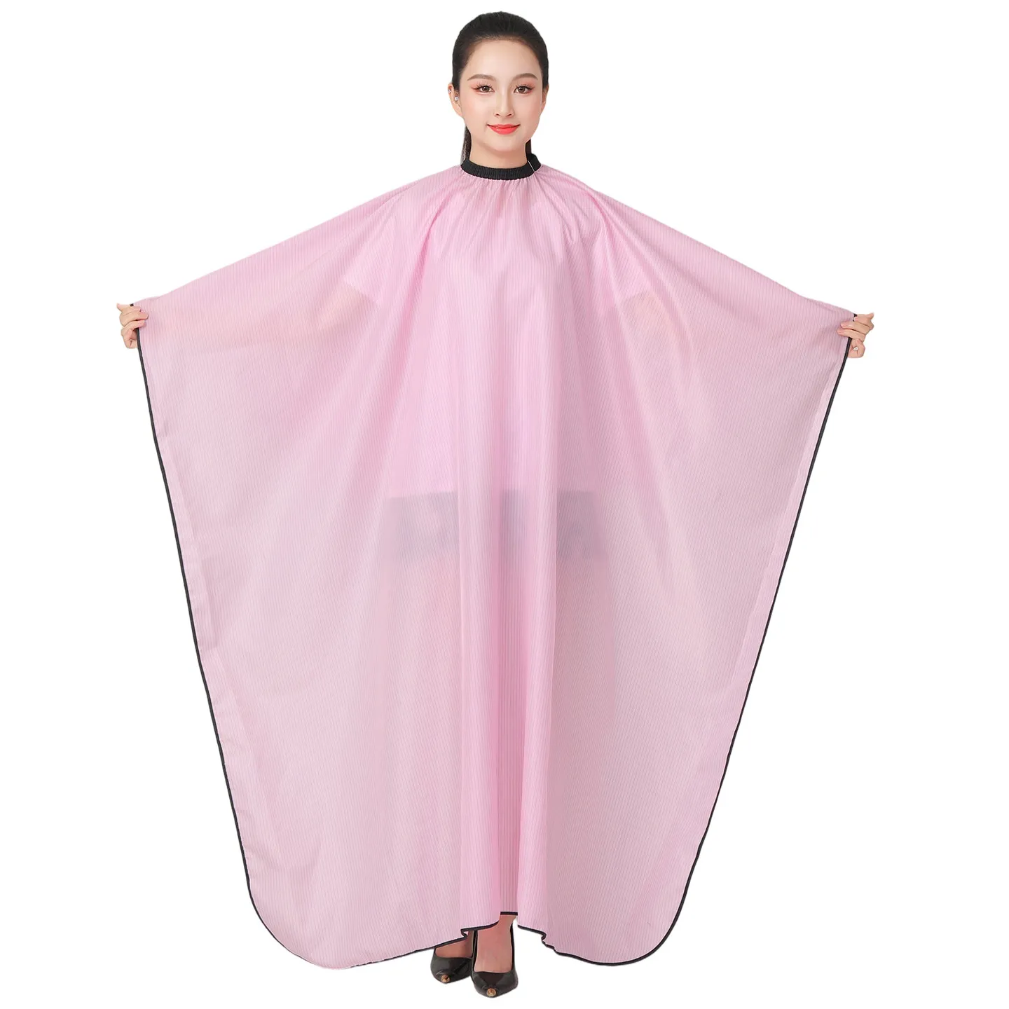 

Salon Professional Hairdresser Styling Apron Barber Haircut Wrap Cloth Hairstylist Hair Cutting Capes Hairdressing Stripe Shawl
