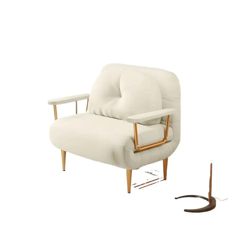 

Cloud foldable sofa bed light luxury bedroom dual-purpose small apartment living room balcony single retractable Nordic small so