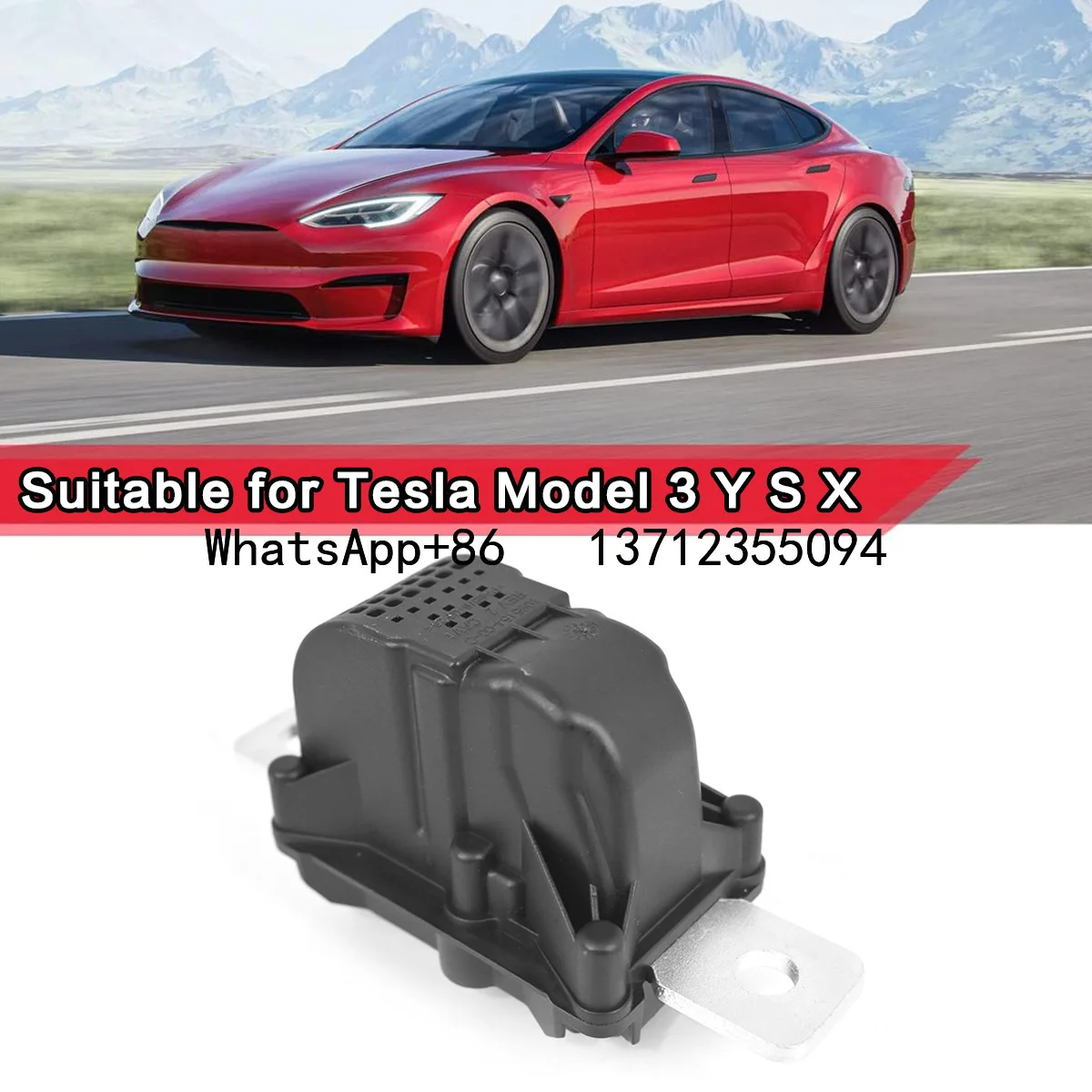 

Отключение напряжения батареи отключение батареи Высоковольтный пластиковый пиро предохранитель Высокое качество Новейший для Tesla Model 3/Y OEM 1064689