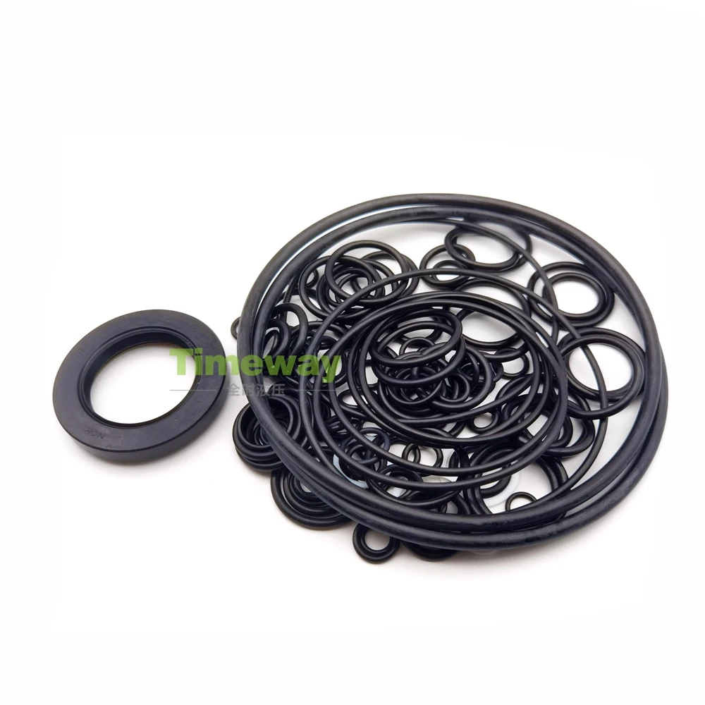 Hydraulic Pump Repair Kits HPV75 Piston Pump Seal Kits for PC60-7 Komatsu Main Pump Seals O-rings