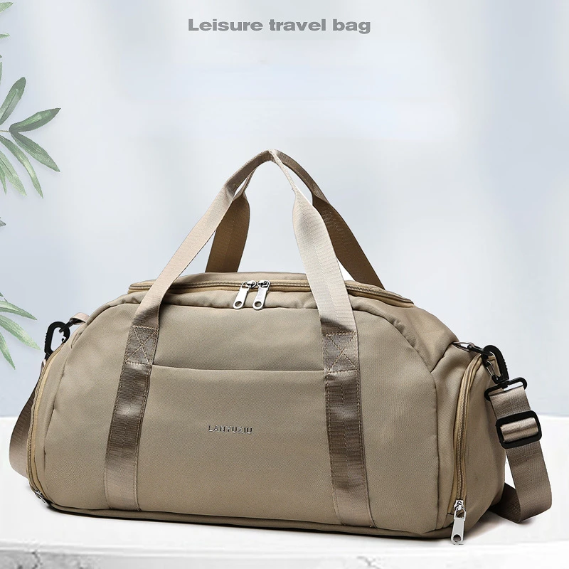 

2023 New Travel Bag Fitness Bag Large Capacity Short Distance Bag Yoga Bag Men's and Women's Wet and Dry Separation Business Bag