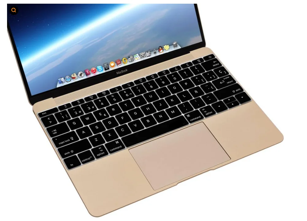 español Spanish Keyboard Cover Protector skin for MacBook 12 inch A1534 &  MacBook Pro 13
