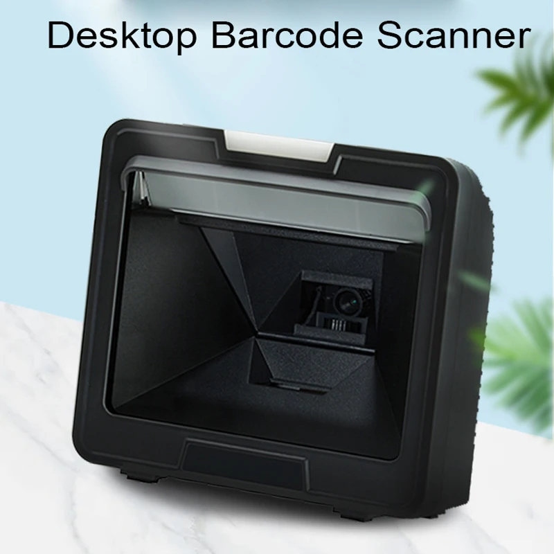 Picture 7: Omnidirectional USB Wired Desktop Barcode Reader 1D 2D PDF417 Data Matrix Bar Code Reader Automatic Scanning for Retail