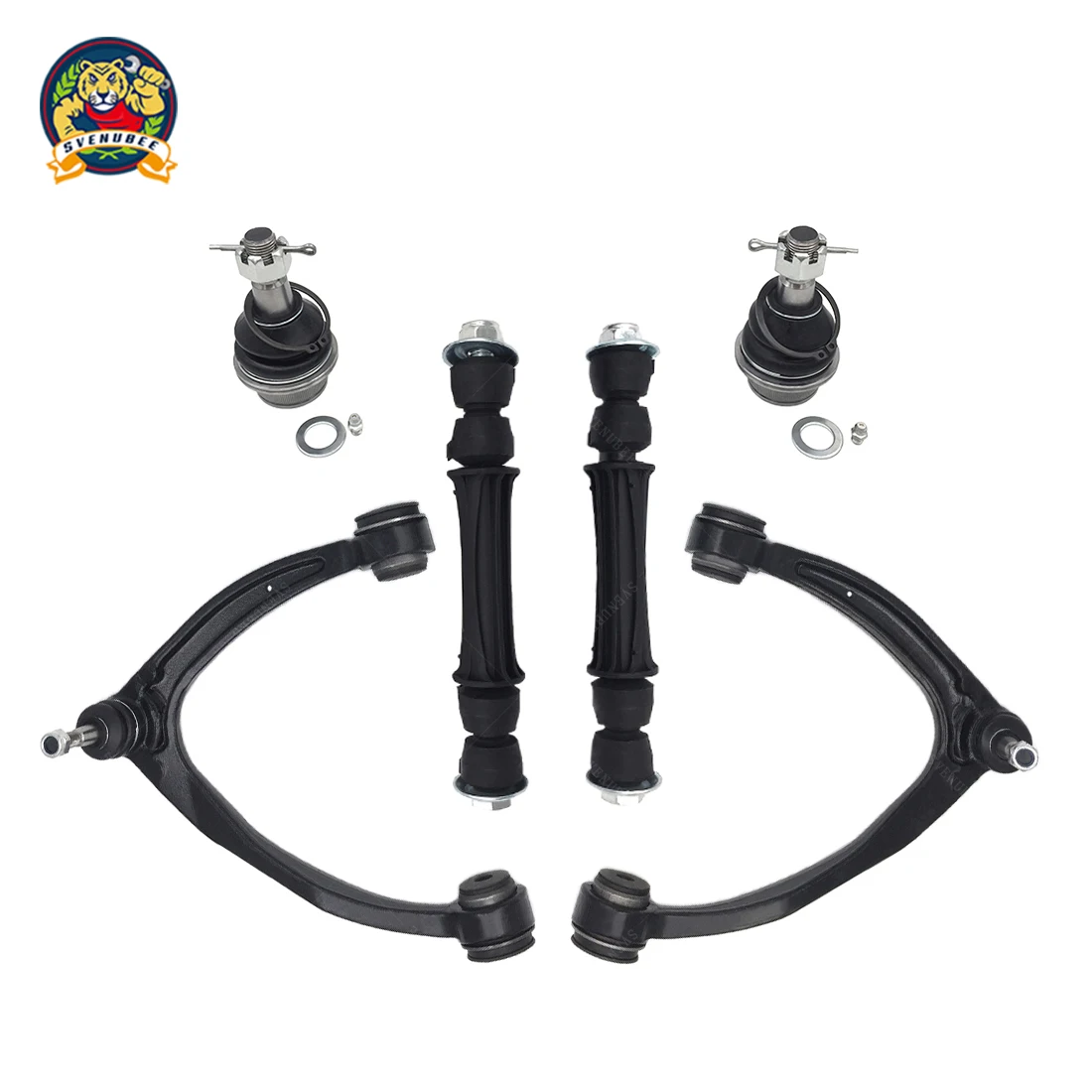 Svenubee Front Upper Control Arm Ball Joint Stabilizer Sway Bar Kit for Cadillac Escalade Chevrolet Silverado 1500 2007 - 2016