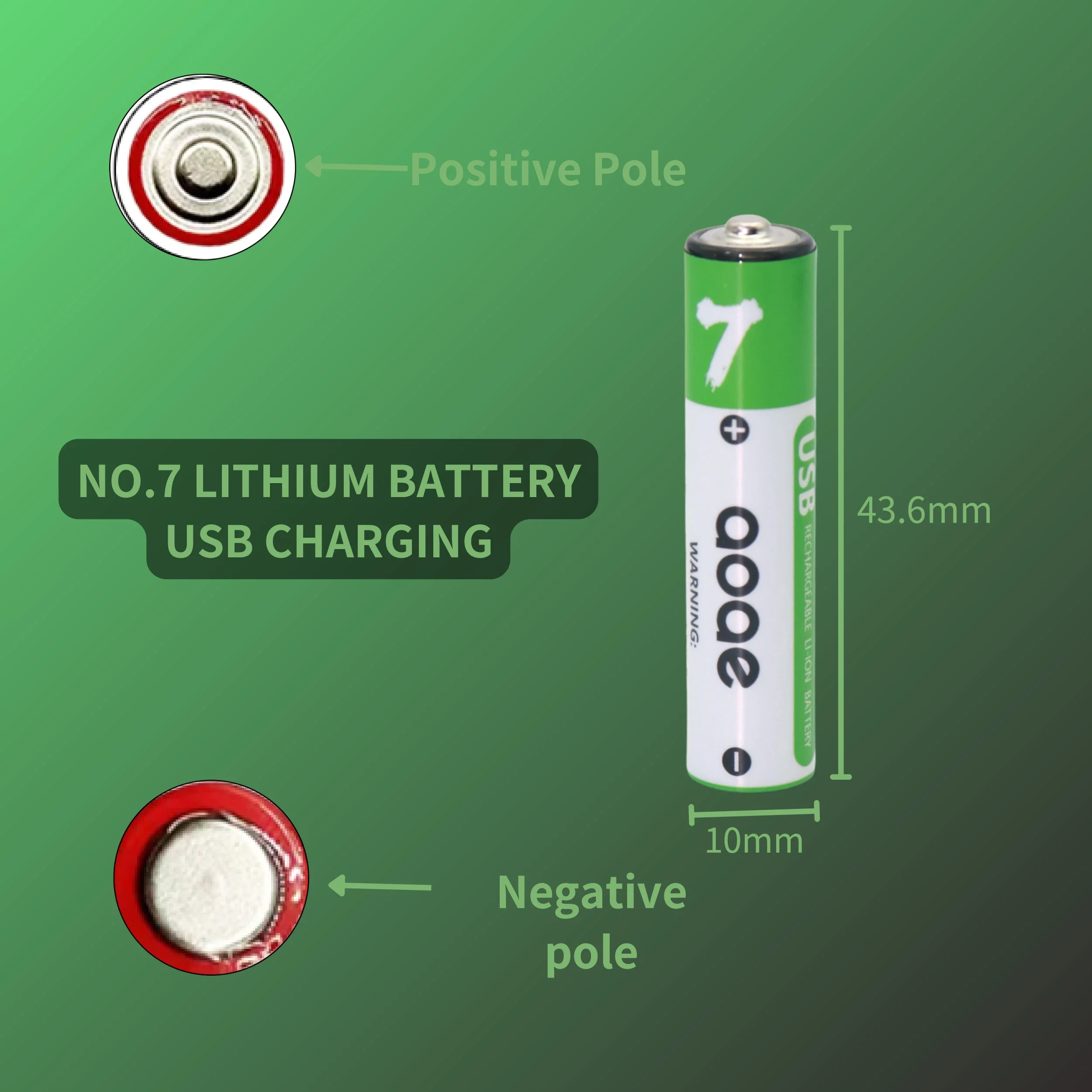 1.5V AAA USB Rechargeable Batteries 800mAh Li-ion Battery For Remote Control Mouse Electric Toy Battery aaa rechargeable battery