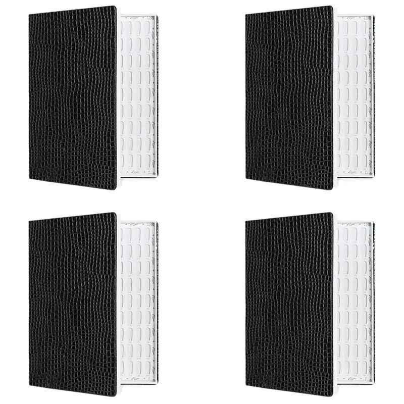 

4X216 цветов, демонстрационная книга для ногтей, сделай сам, дизайн ногтей, демонстрирующая полка, гель, цветная карта, диаграмма, доска для рисования, черный цвет