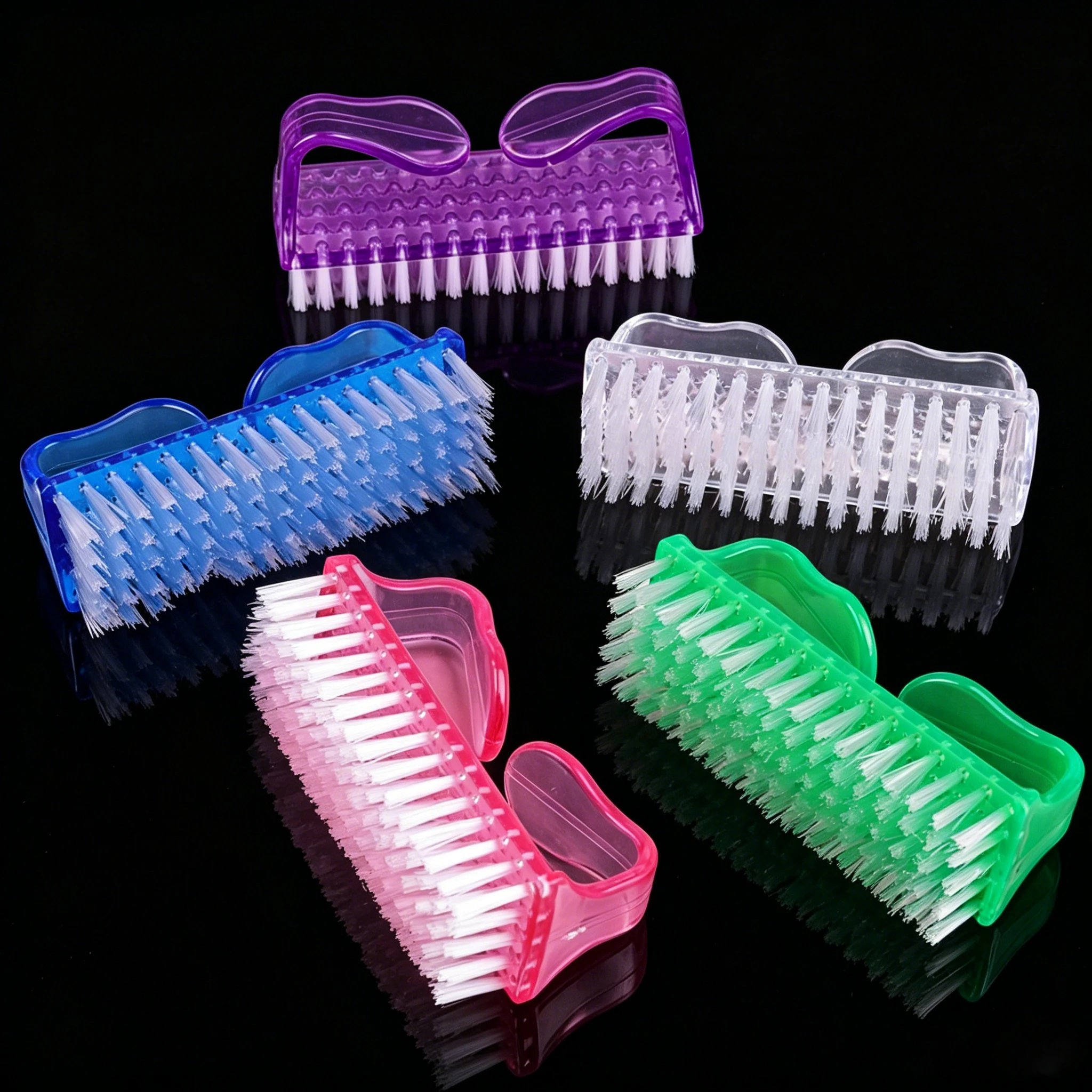 Escova de limpeza de unhas de  - Nail Fan Brush avaliação e preço