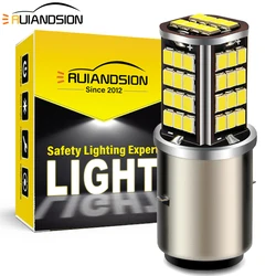 White Motorcycle Motorbike H6 Headlight 6V 12V DC BA20D Bixenon Beam 2835 56smd LED Moped Scooter ATV Lamp Bulb Aluminum Light