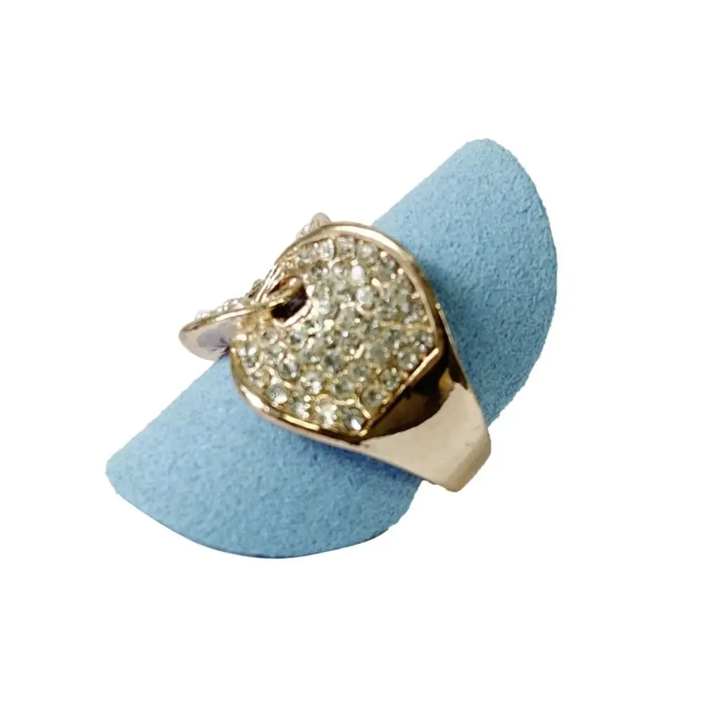 12 قطعة حلقات متعددة الوظائف عرض منصات مستديرة المنظم أقراط رف شاشة تغليف المجوهرات حامل حلقي دائري بسيط السفر #3