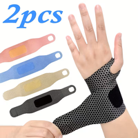 2pcs Breathable wrist guard, adjustable elastic sports wrist guard, compression wristband and and support, wrist care