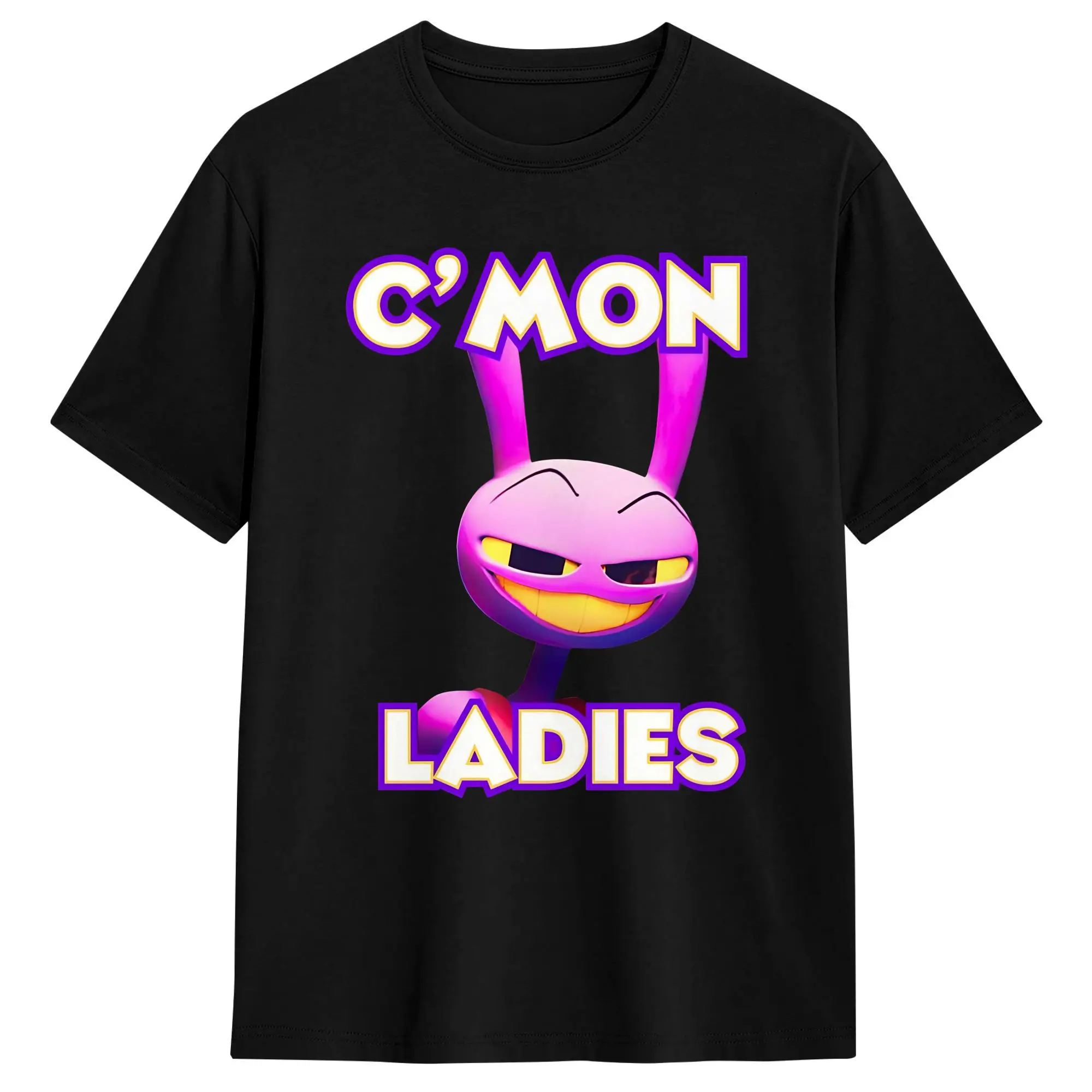 Men's Amazing Circus Jax TADC Rabbit T Shirts  Cotton Tops Cool Short Sleeve Round Collar Tee Shirt Graphic T-Shirt